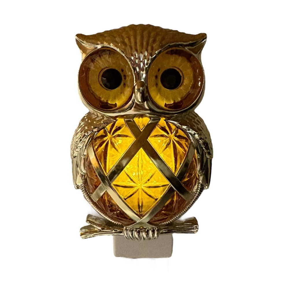 Bath & Body Works Fall 2022 Owl Nightlight Wallflower Plugin Air Freshener